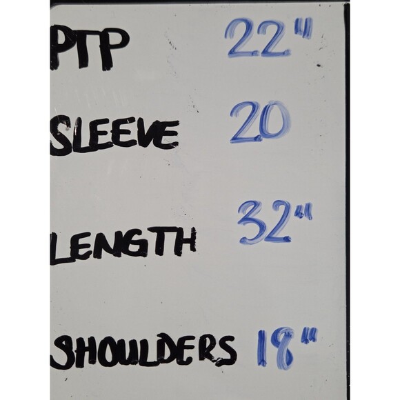 Flax Linen Tunic Shirt M Blue Button Front 3/4 Sleeve Minimalist Lagenlook - Picture 5 of 7